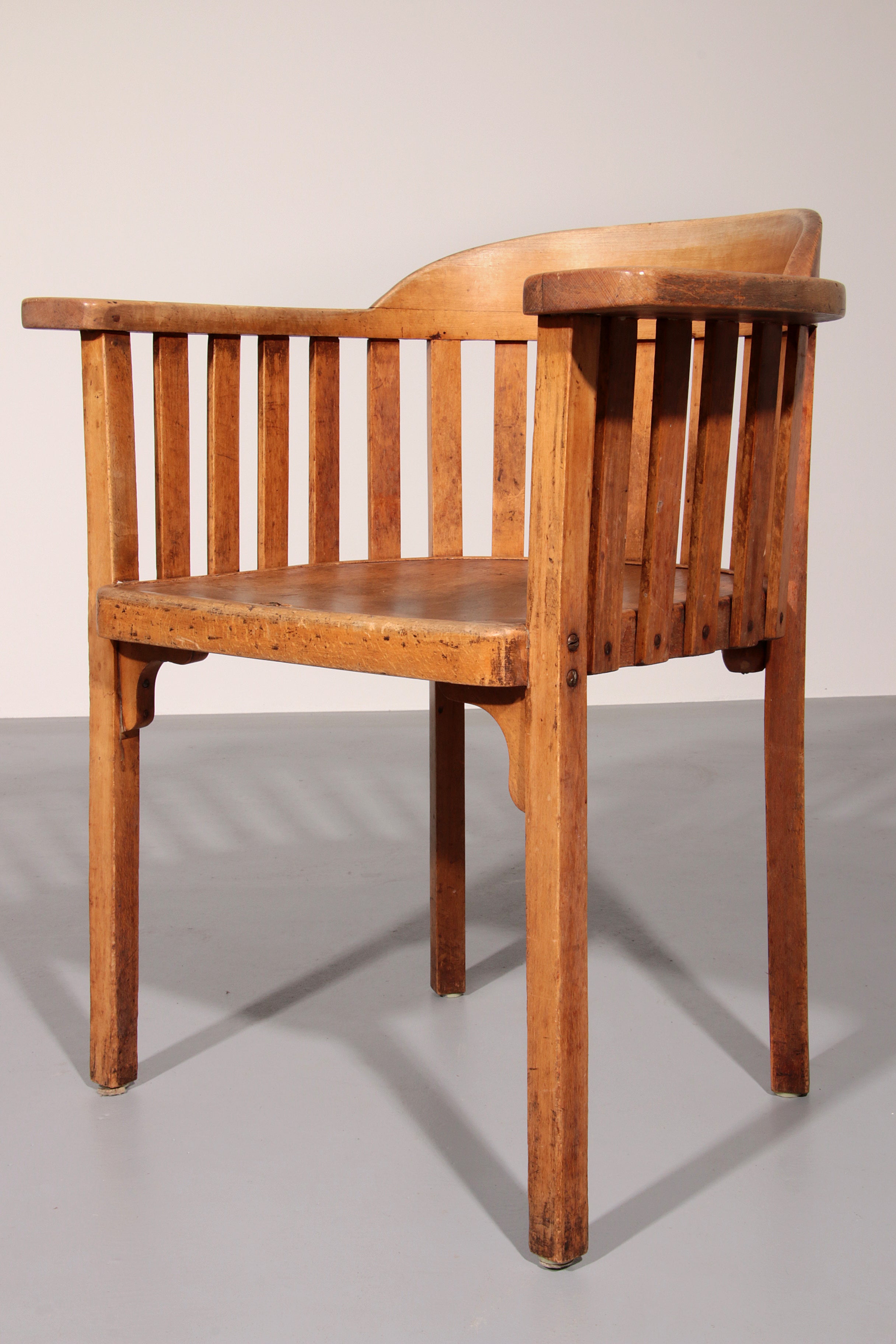 Very rare Elephant Desk Chair by Josef Hoffmann for J&J Kohn