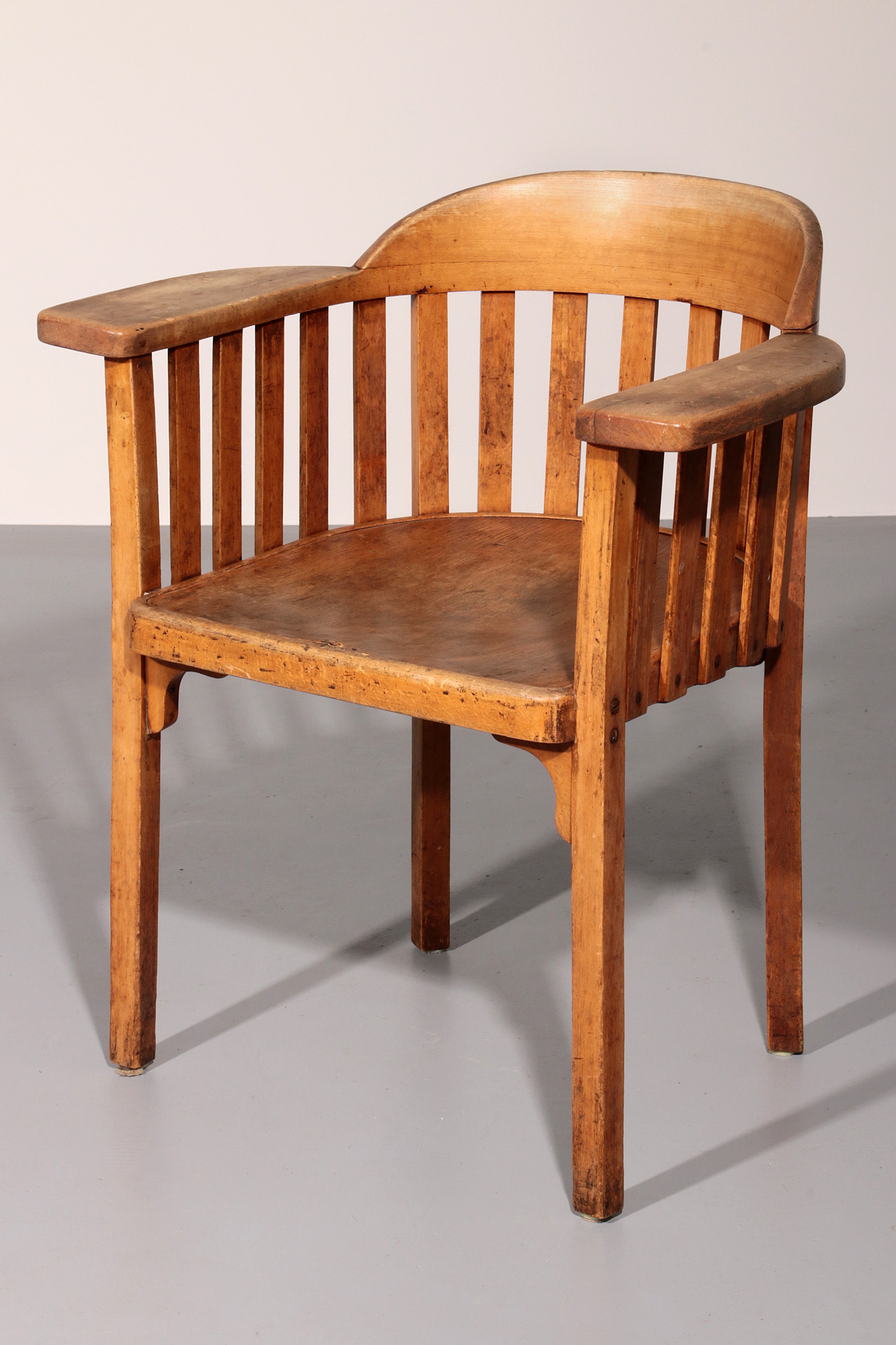 Very rare Elephant Desk Chair by Josef Hoffmann for J&J Kohn