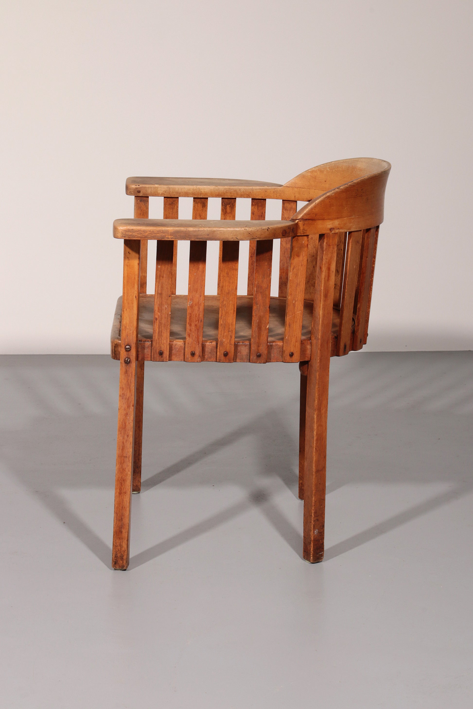 Very rare Elephant Desk Chair by Josef Hoffmann for J&J Kohn