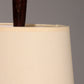 Vintage Teak Floor Lamp with Fabric Shade from Parker Knoll, 1960s