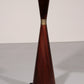 Vintage Teak Floor Lamp with Fabric Shade from Parker Knoll, 1960s