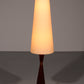 Teak Floor Lamp with Fabric Shade from Parker Knoll, 1960s