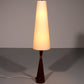 Teak Floor Lamp with Fabric Shade from Parker Knoll, 1960s