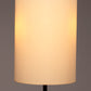 Temde Teak & brass Floor Lamp with New Custom Shade – 1960s Elegance