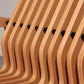 "Scheletro" Bench by Kari Asikainen, P. O. Korhonen Oy, Finland, 1980s
