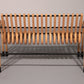 "Scheletro" Bench by Kari Asikainen, P. O. Korhonen Oy, Finland, 1980s