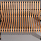 "Scheletro" Bench by Kari Asikainen, P. O. Korhonen Oy, Finland, 1980s