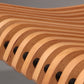 "Scheletro" Bench by Kari Asikainen, P. O. Korhonen Oy, Finland, 1980s
