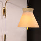 Elegant 1950s Italian Brass Diabolo Wall Lamp very rare