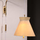 Elegant 1950s Italian Brass Diabolo Wall Lamp very rare