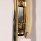 Elegant 1950s Italian Brass Diabolo Wall Lamp very rare