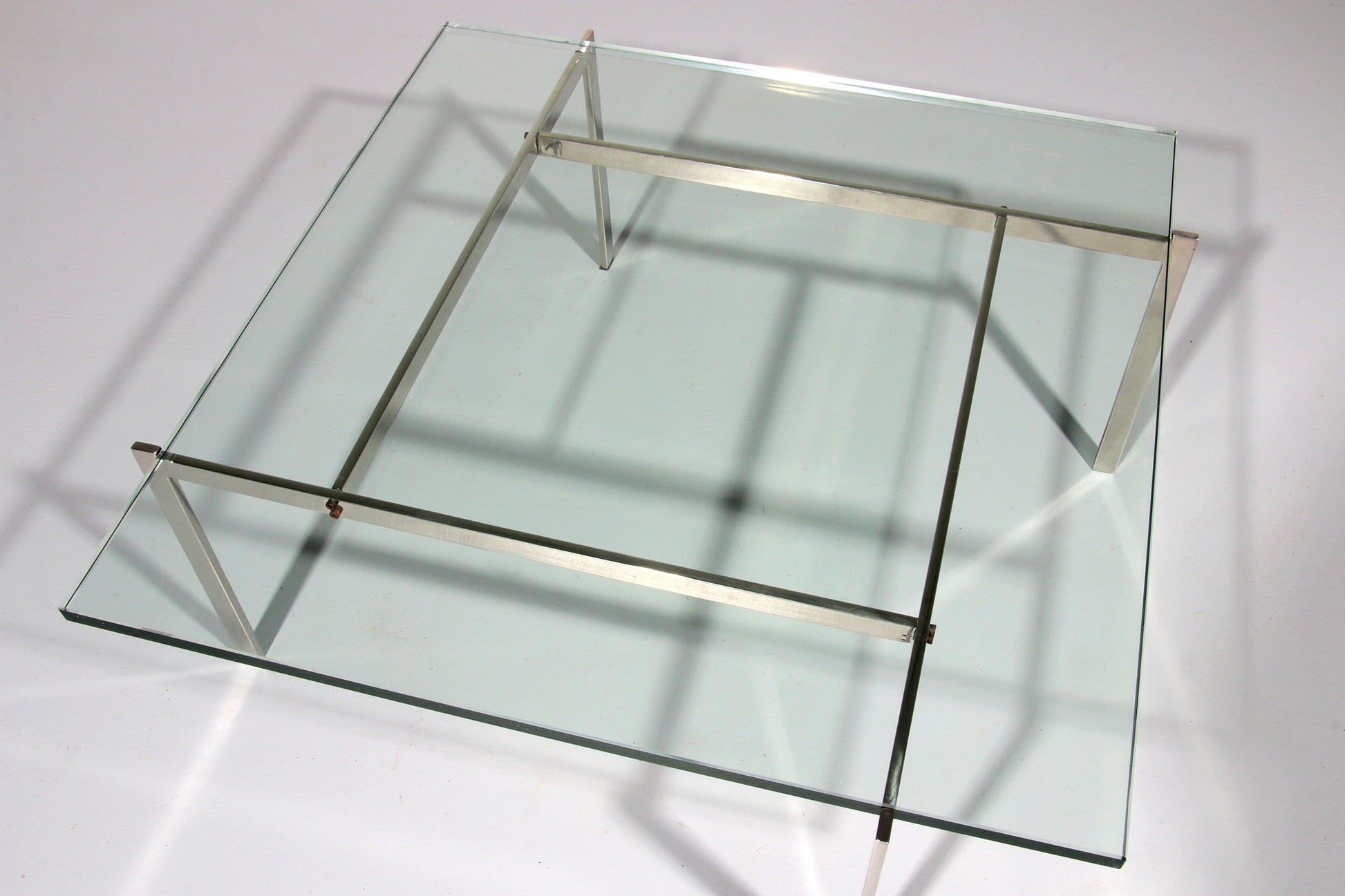 Coffee Table by Poul Kjærholm model PK61 made in Denmark 1960