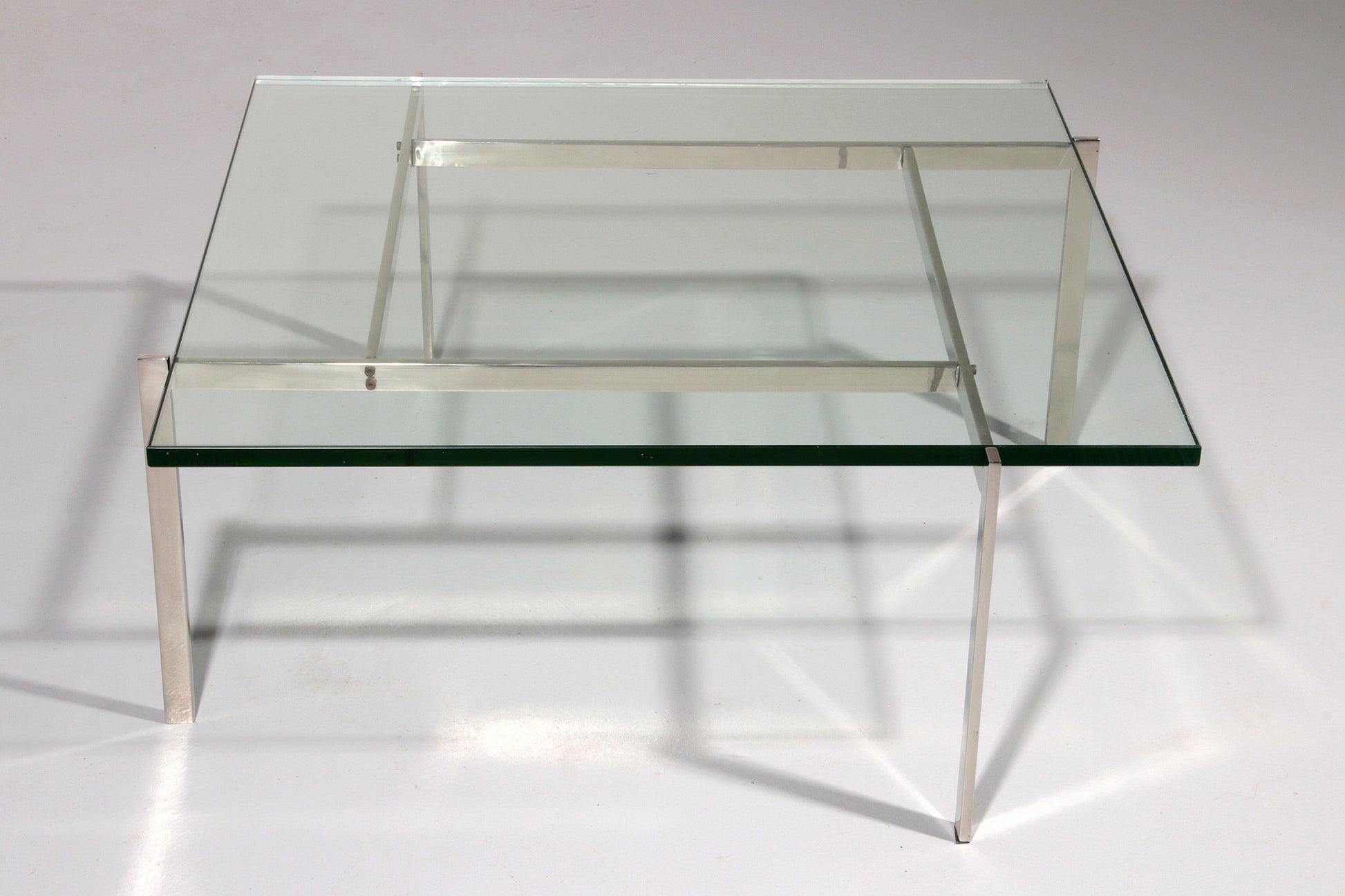 Coffee Table by Poul Kjærholm model PK61 made in Denmark 1960
