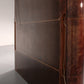 Iconic Aldo Tura Brown Goatskin Bar Cabinet with Electric Lift & Mirror Interior.