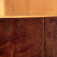 Iconic Aldo Tura Brown Goatskin Bar Cabinet with Electric Lift & Mirror Interior.