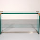Peter Ghyzcy Side Table Model T30 solid glass 1960