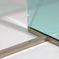 Peter Ghyzcy Side Table Model T30 solid glass 1960