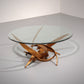 Silas Seandel Brutalist Coffee Table - Manner of Paul Evans