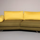 Somaschini x Dainelli Studio – Vintage Two-Seater Sofa in Lime & Maize Yellow (1970s)