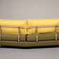 Somaschini x Dainelli Studio – Vintage Two-Seater Sofa in Lime & Maize Yellow (1970s)