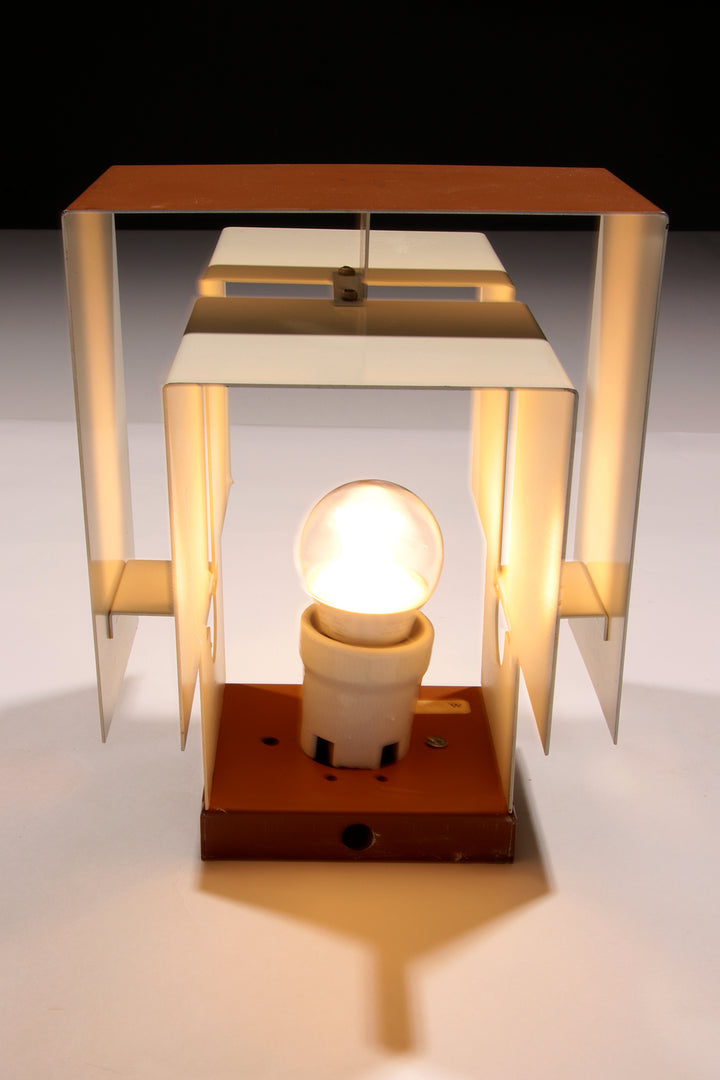 Pair of Geometric Philips Wall Lights, 1960