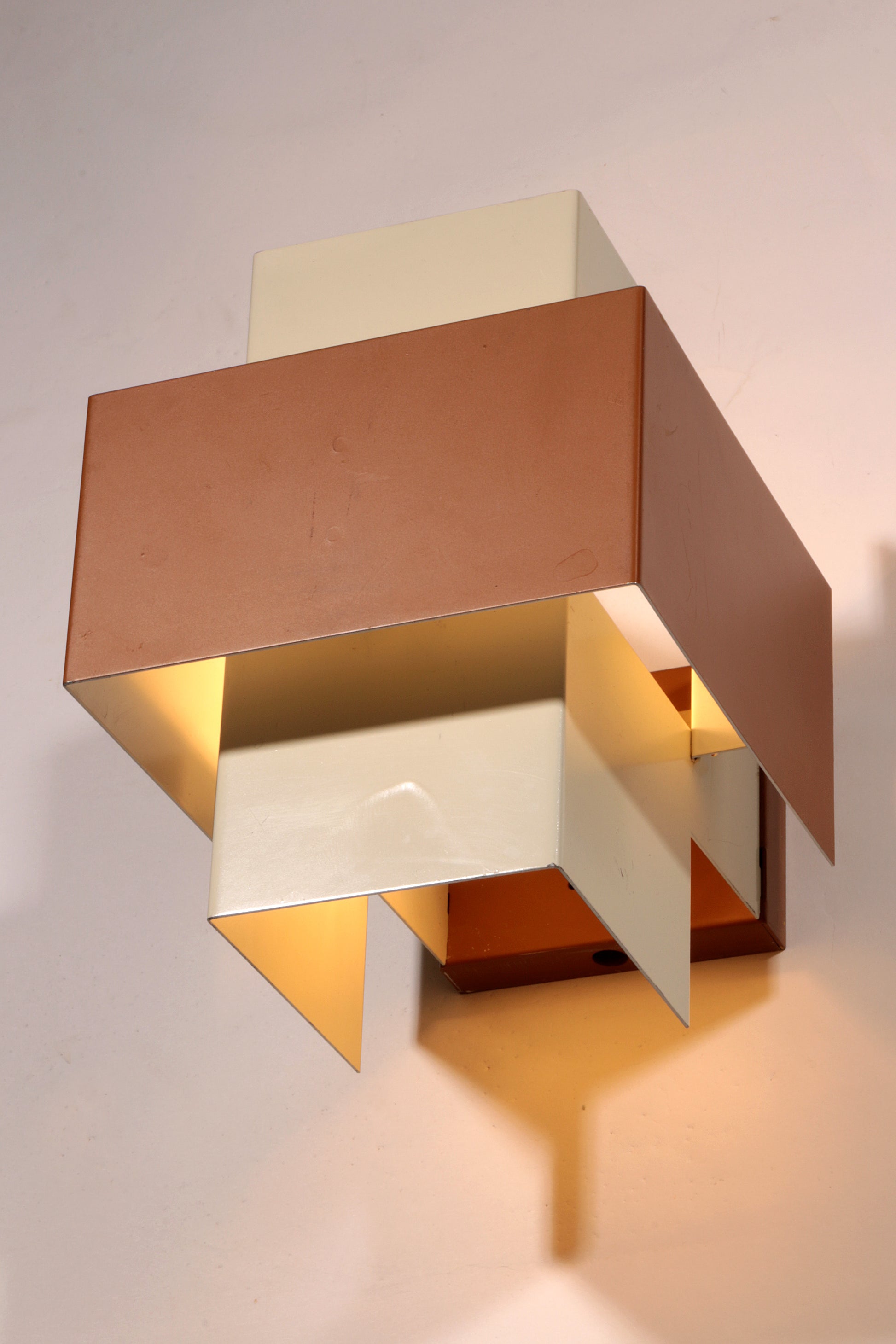 Pair of Geometric Philips Wall Lights, 1960