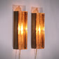 Atlantic Double Wall Lamp by Vitrika, 1970s Danish Design
