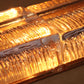 Atlantic Double Wall Lamp by Vitrika, 1970s Danish Design