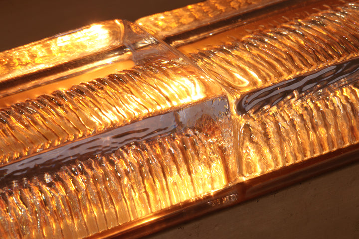 Atlantic Double Wall Lamp by Vitrika, 1970s Danish Design