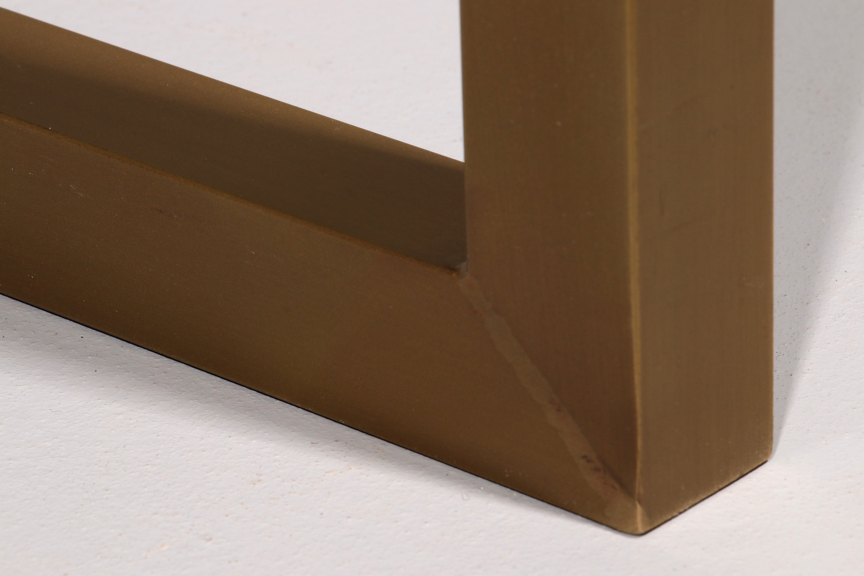 Salon Table Glass and Brass by Peter Ghyczy Model T54  1970