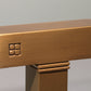 Salon Table Glass and Brass by Peter Ghyczy Model T54  1970