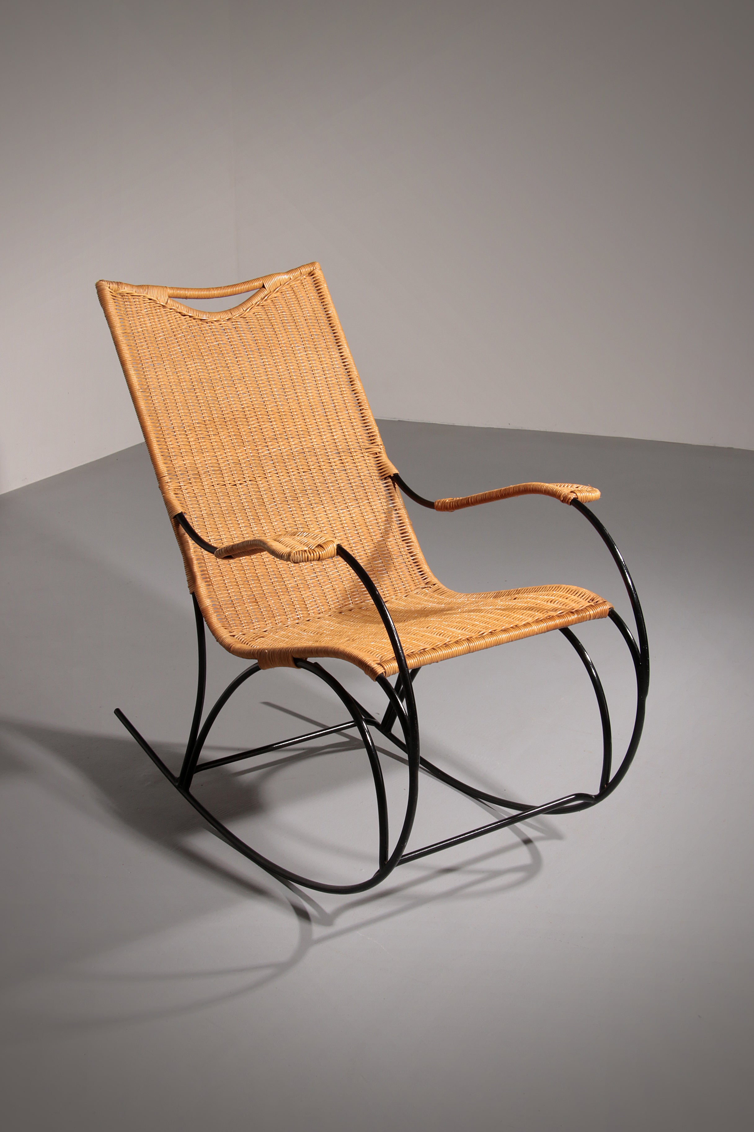 Rocking chair by Carl Auböck for Werkstätte Carl Auböck, 1950s
