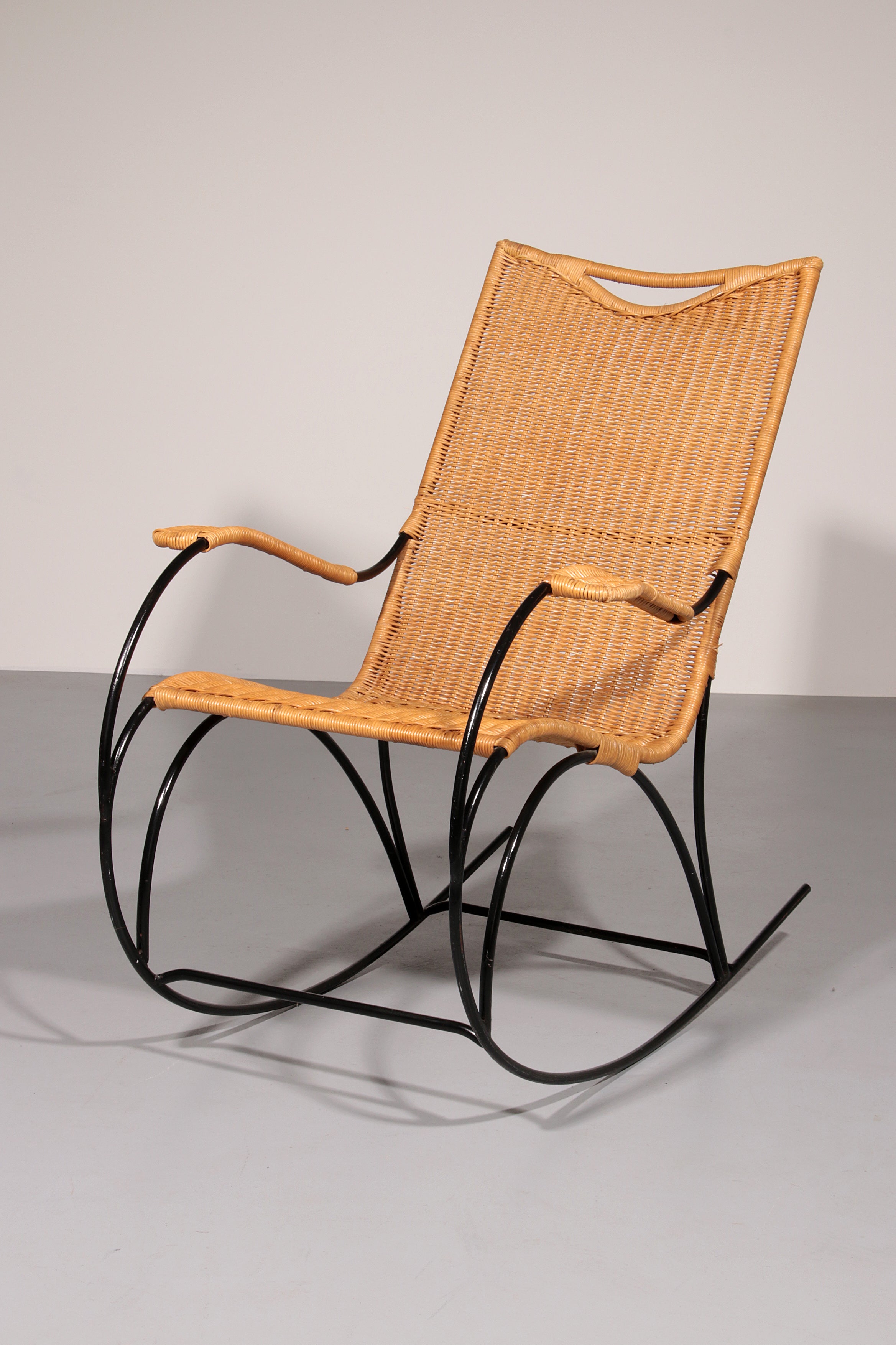 Rocking chair by Carl Auböck for Werkstätte Carl Auböck, 1950s