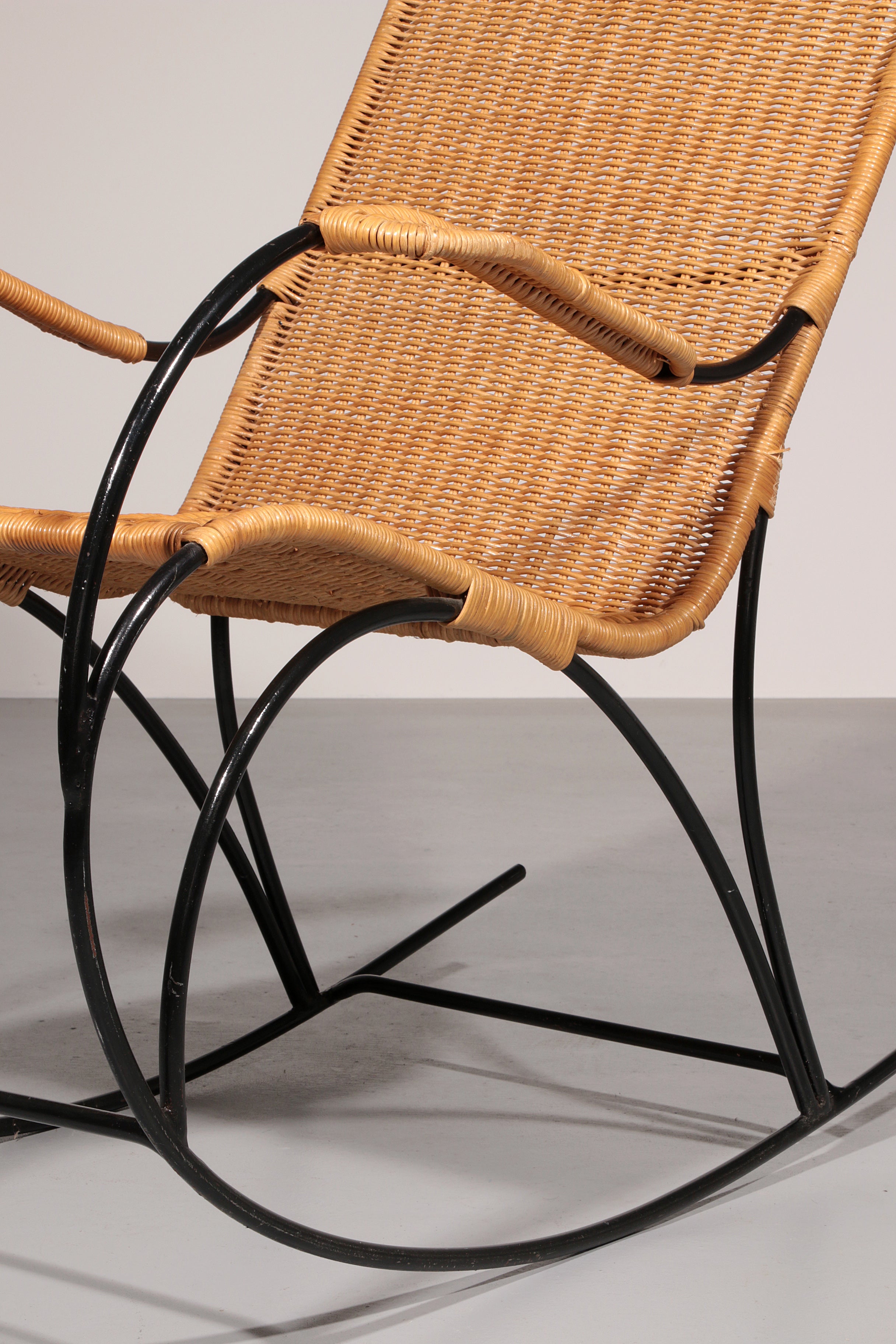 Rocking chair by Carl Auböck for Werkstätte Carl Auböck, 1950s