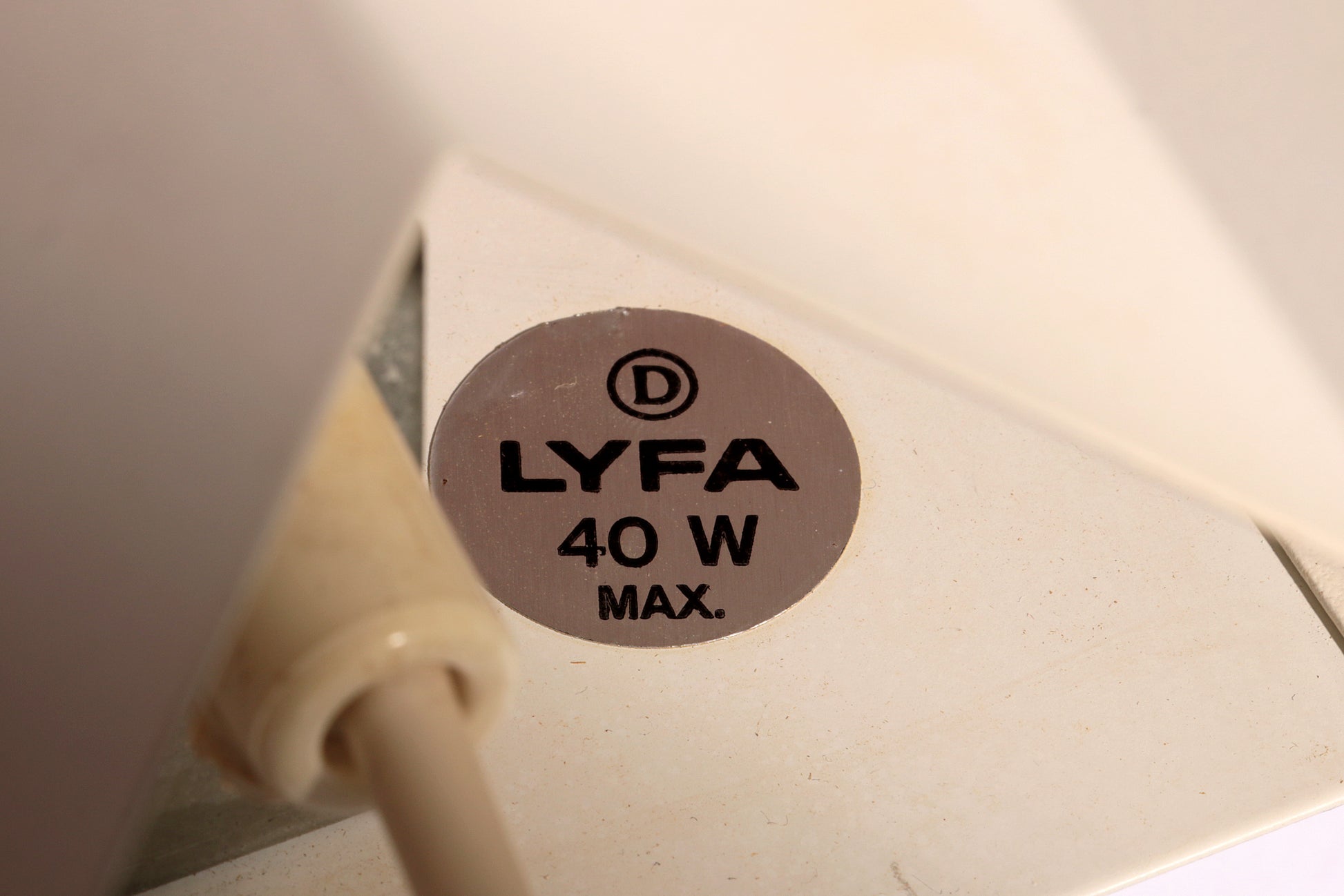Lyfa wall light by Bent Karlby, Denmark 1960s