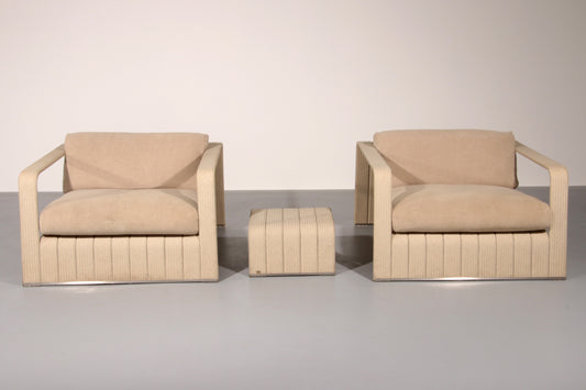 Paola Lenti Lounge Chairs and table Frame Your Comfort.