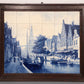 Large Tile tableau 30 pice De Waag Alkmaar Royal Delft Pr Fles by Cornelis Springer 1898
