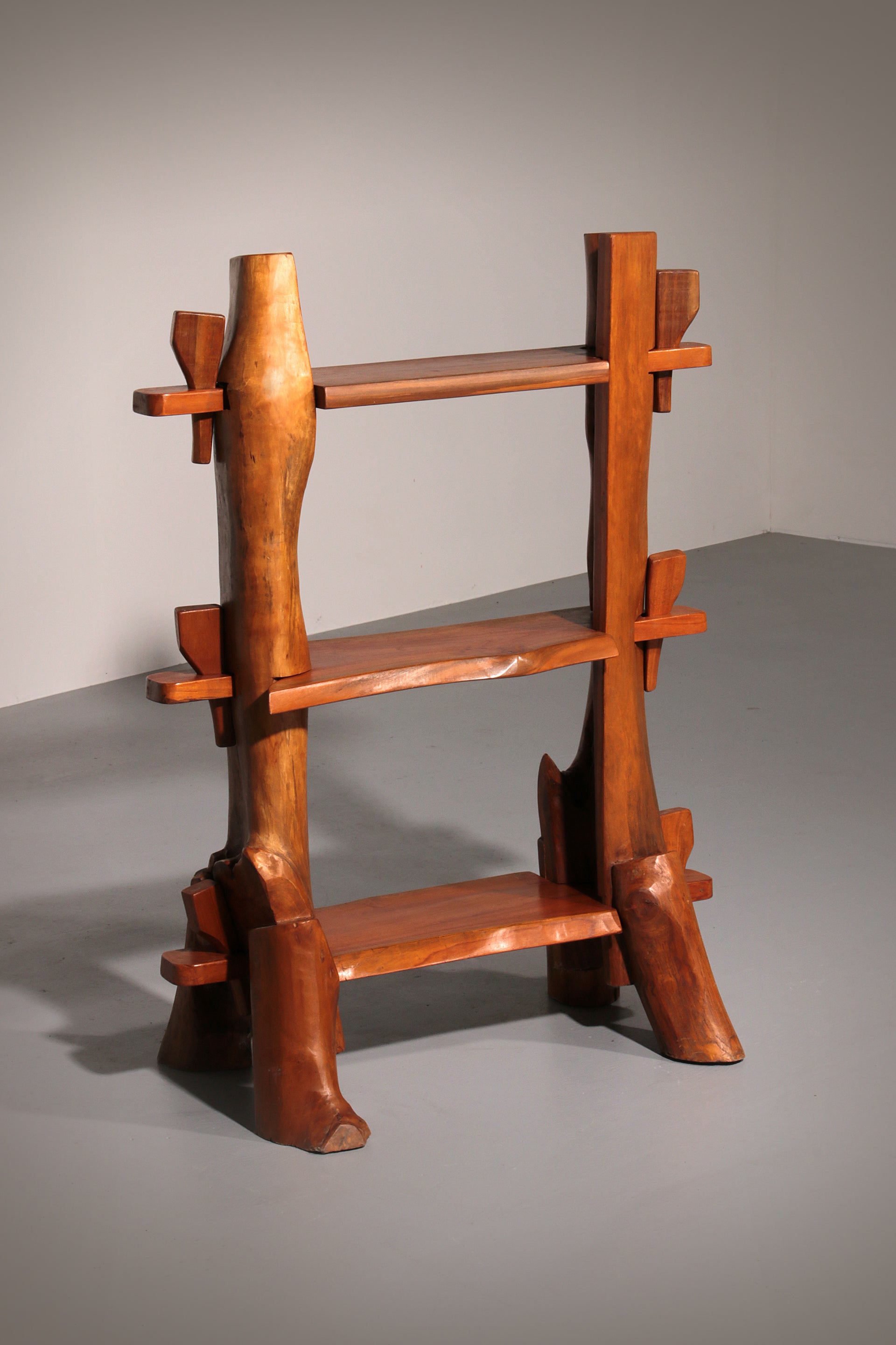  Mid-Century French Wooden Bookcase