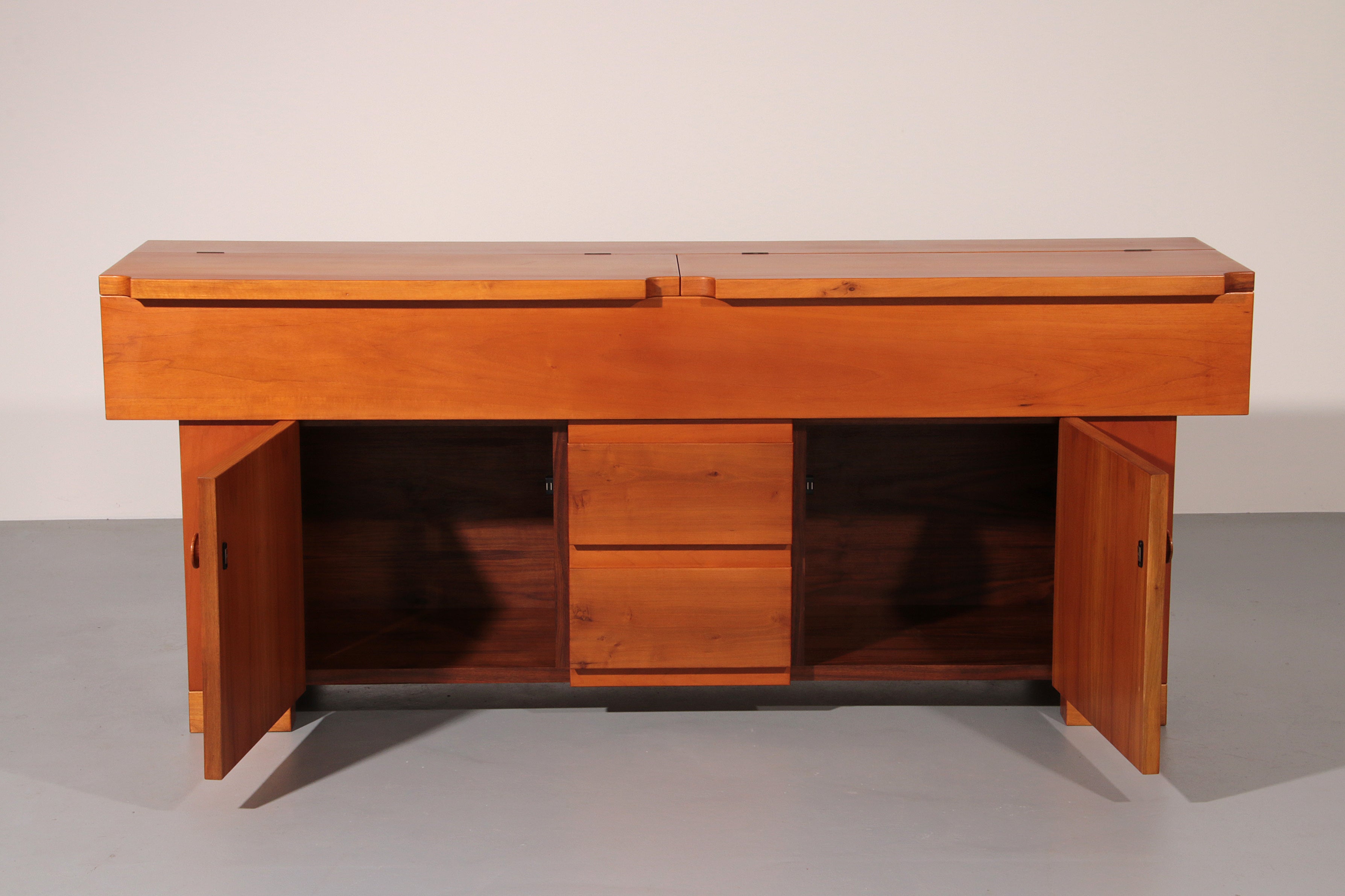 Torbecchia Sideboard in Walnut by Giovanni Michelucci for Poltronova, 1964