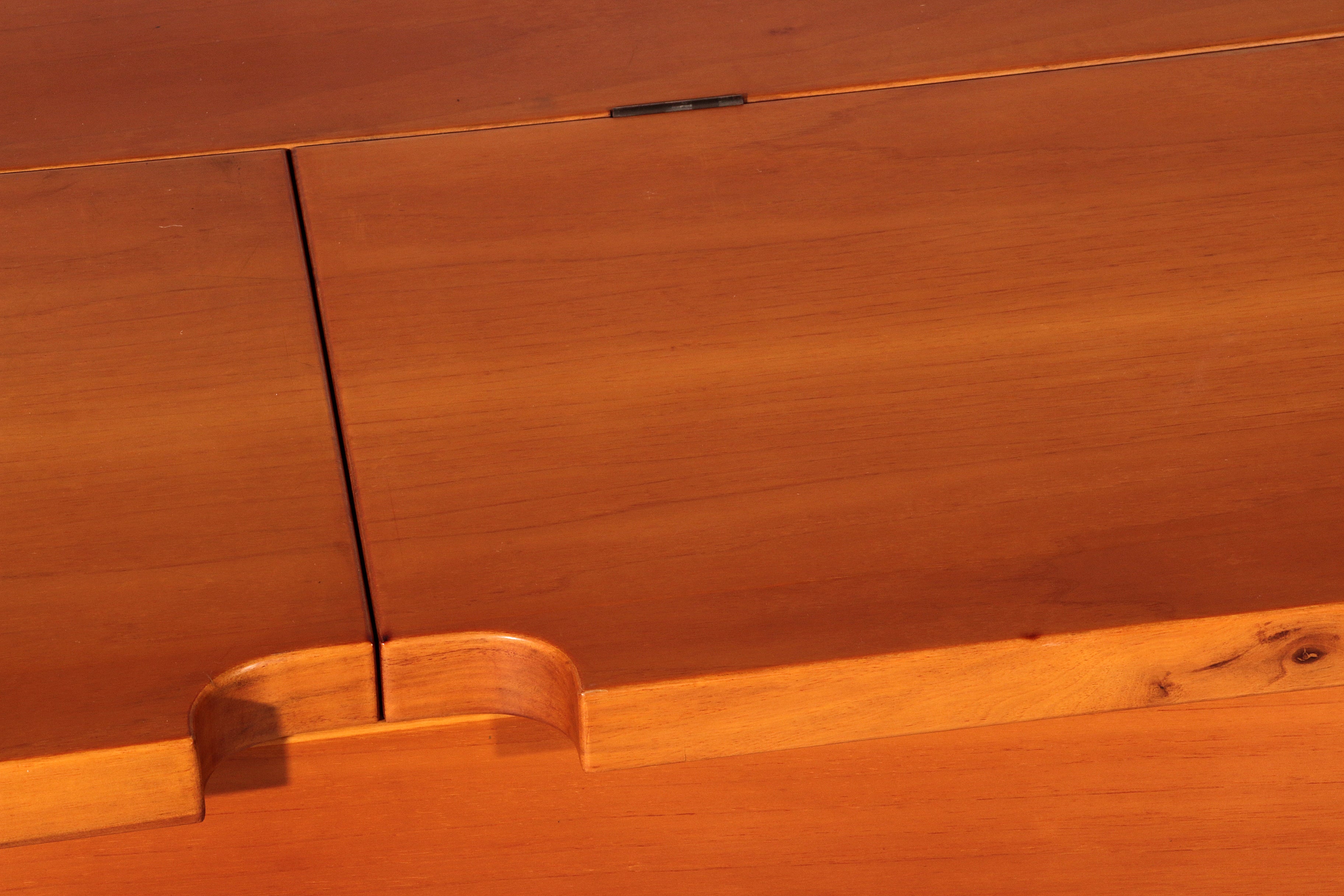 Torbecchia Sideboard in Walnut by Giovanni Michelucci for Poltronova, 1964