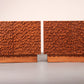 Contemporary Pair of Brutalist Sideboards Made of Solid Wood