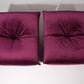 Purple Papillon Lounge Chairs by Guido Maria Rosati for Giovannetti Mind condition