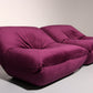 Purple Papillon Lounge Chairs by Guido Maria Rosati for Giovannetti Mind condition