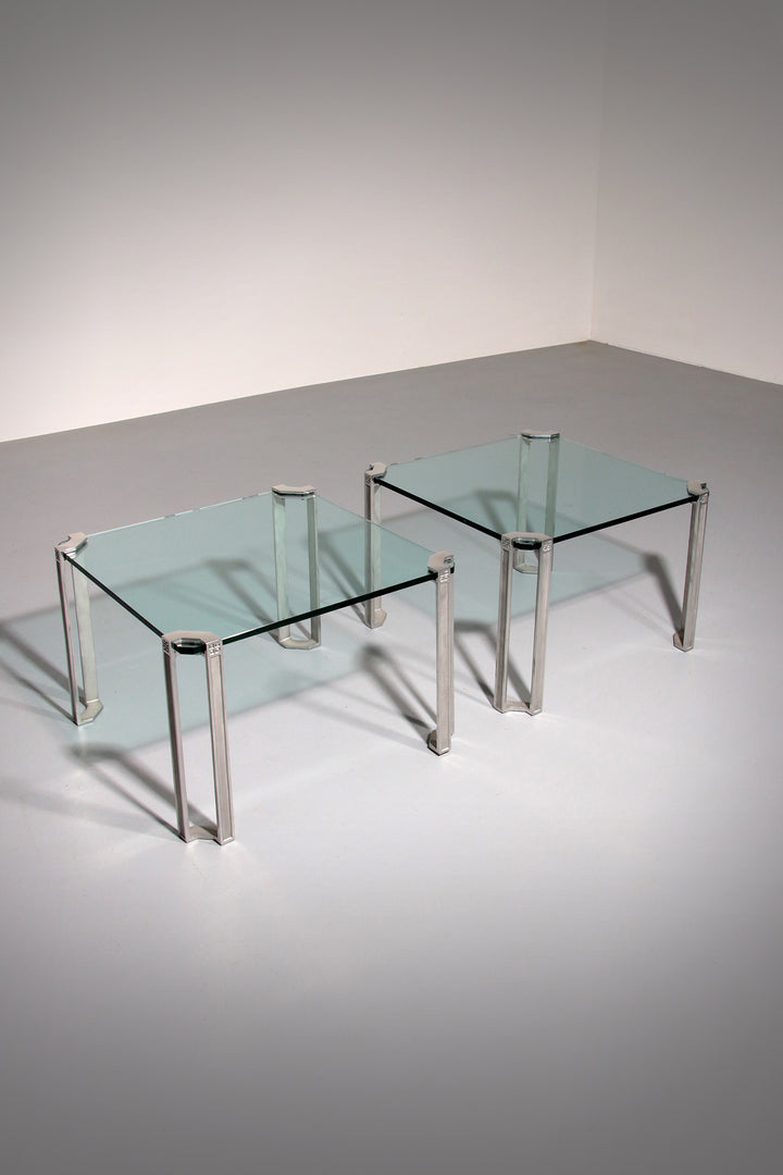 Peter Ghyczy T24 tables a set of two pieces from the 1970s.
