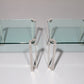 Peter Ghyczy T24 tables a set of two pieces from the 1970s.