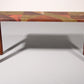 Lorenzo Burchiellaro, side table, copper and stained beechwood, Italy, 1960s.