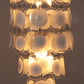 Italian Mid-Century Murano, Venetian Glass Disc Chandelier by Vistosi