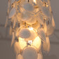 Italian Mid-Century Murano, Venetian Glass Disc Chandelier by Vistosi