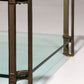 Vintage Glass Coffee Table by Peter Ghyczy, Model T24 (130x80x45)