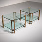 Peter Ghyczy side or salon tables from the 1970 model T24 ON HOLD